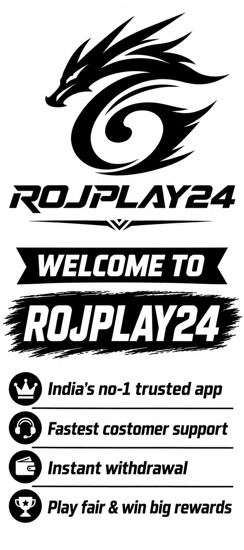 Rojplay24 App Screenshot showing tournament lobby